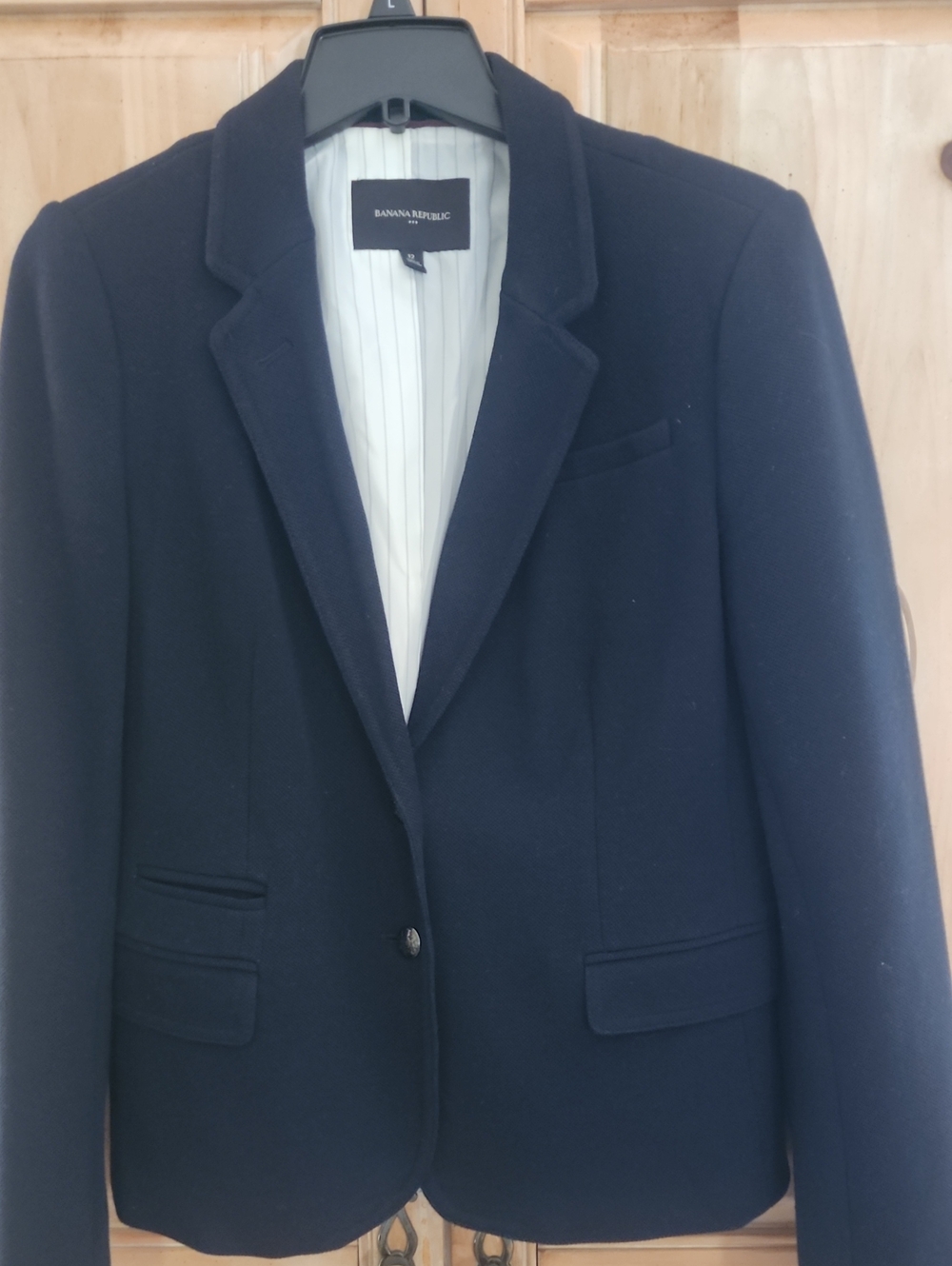 BANANA REPUBLIC Navy Suit Jacket